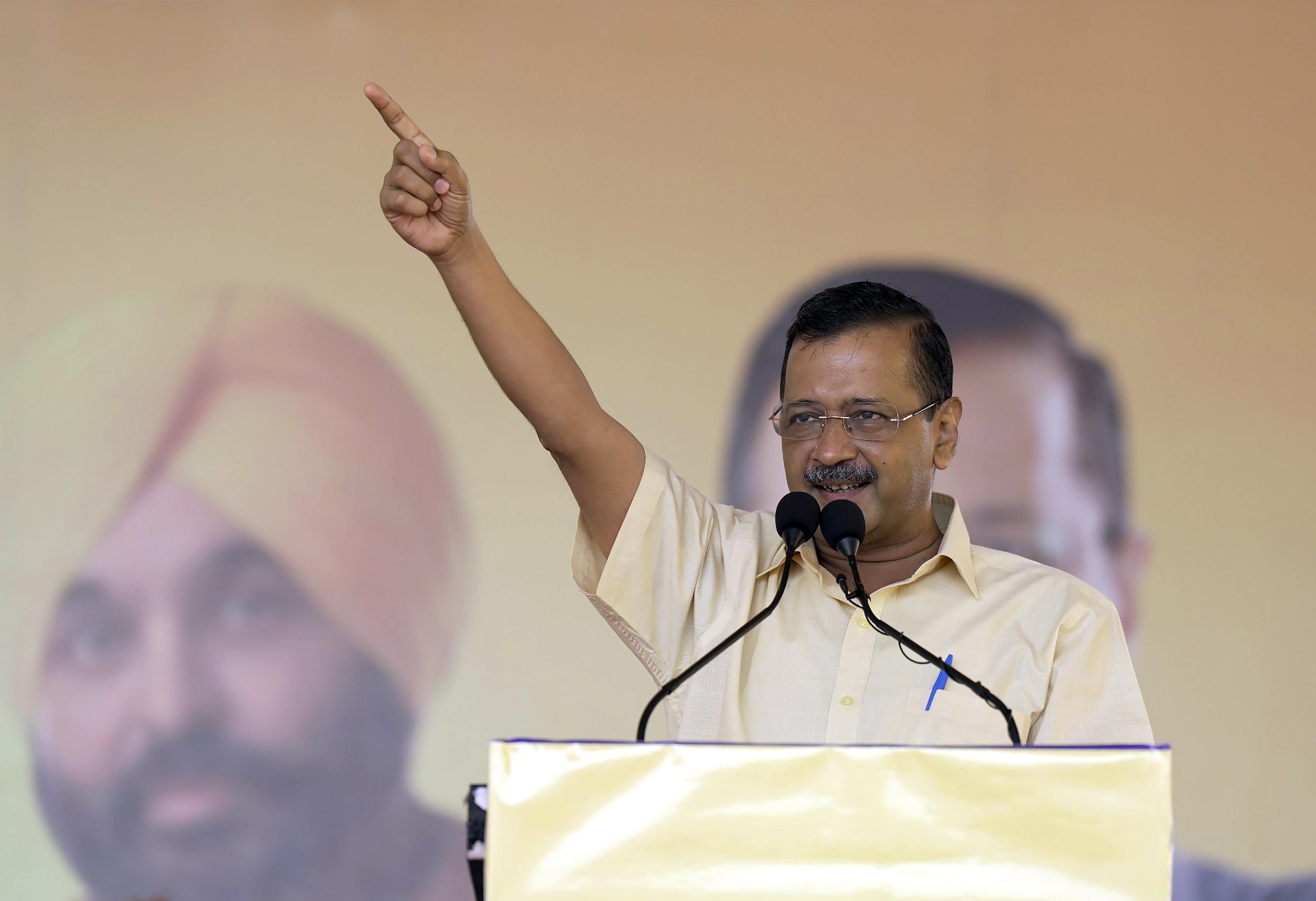 Gujarat: Kejriwal leads charge against BJP, calls party MLA Chaitar Vasava 'symbol of tribal resistance'