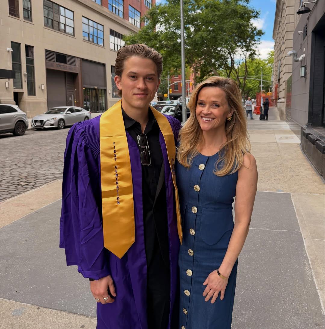 Reese Witherspoon shares proud mom moment as son Deacon graduates: So proud of you