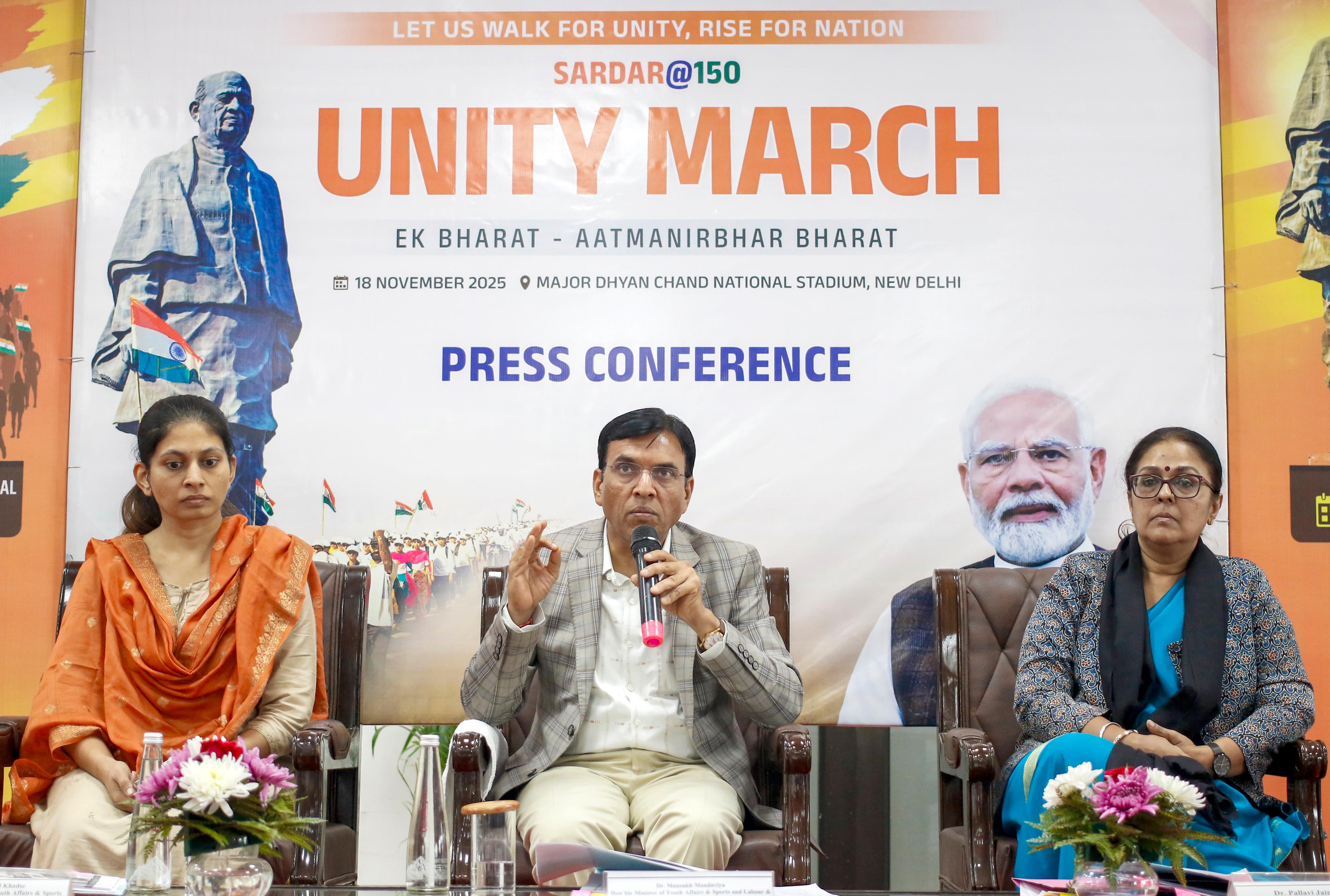National Padyatra from Nov 26 to Dec 6 to mark 150th birth anniversary of Sardar Patel: Mandaviya