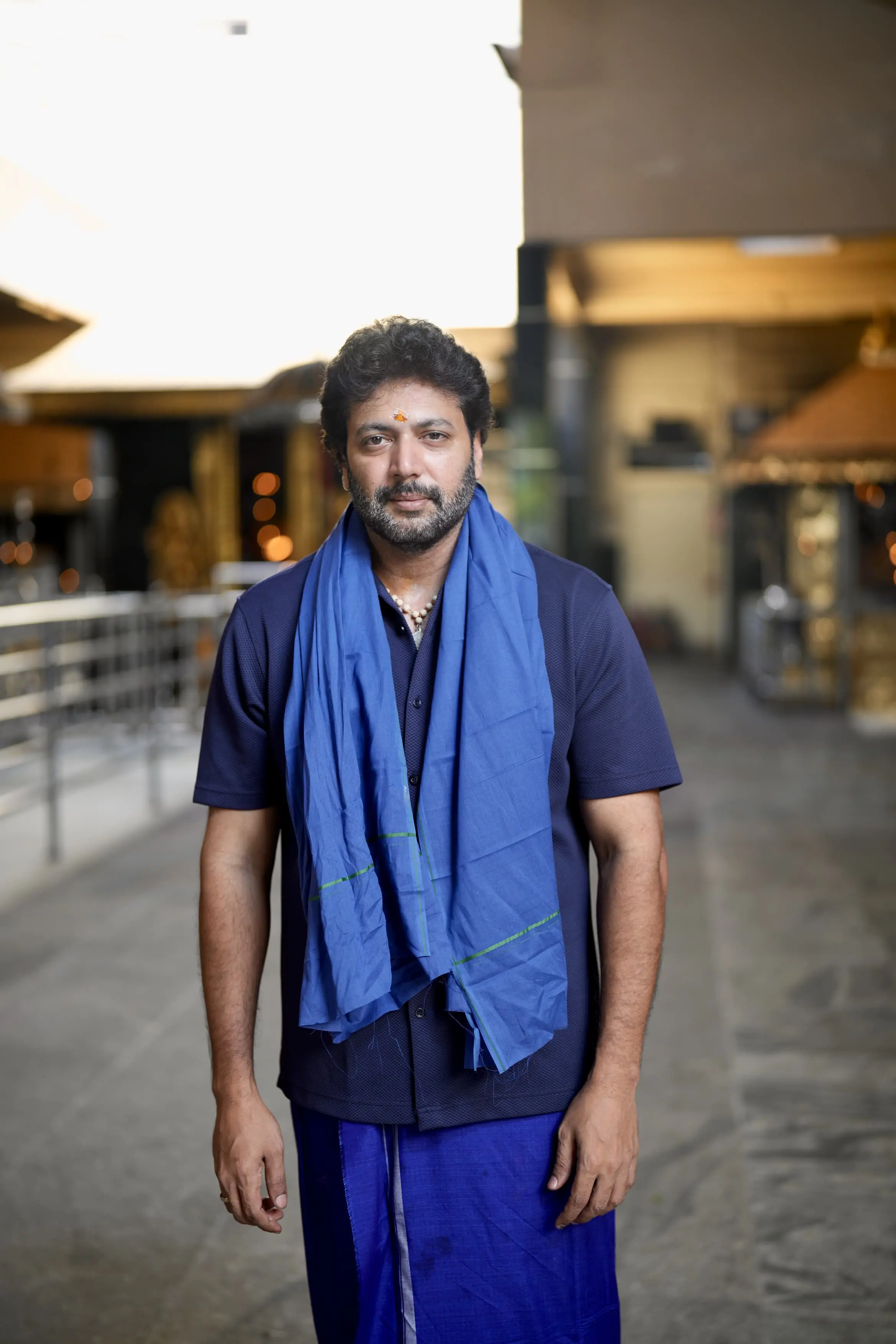 Ravi Mohan dons maala, begins fasting as he prepares to undertake holy Sabarimala trip