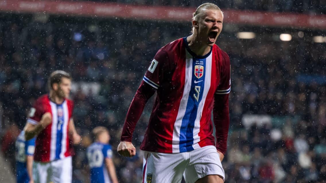 FIFA WC qualifiers: Haaland scores as Norway beat Estonia; Belgium survives Wales scare