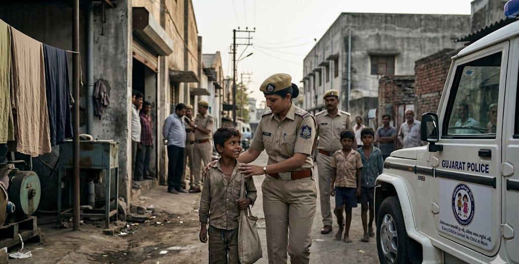 Gujarat Police rescue 84 child labourers in two weeks, target 5,000 under statewide drive