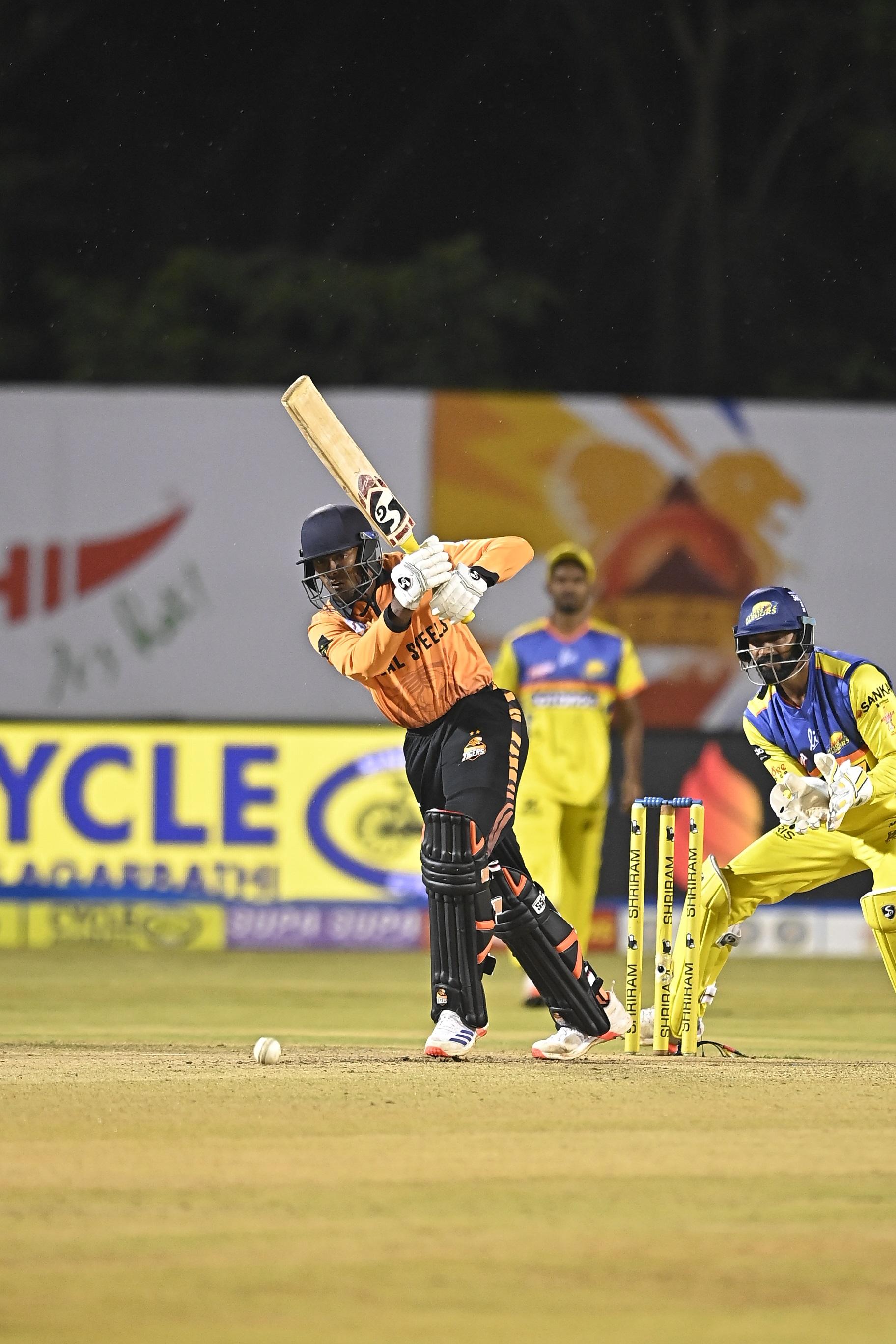 Maharaja Trophy: Hubli Tigers ride on Chaturvedi’s fireworks to down Mysore Warriors by seven wickets