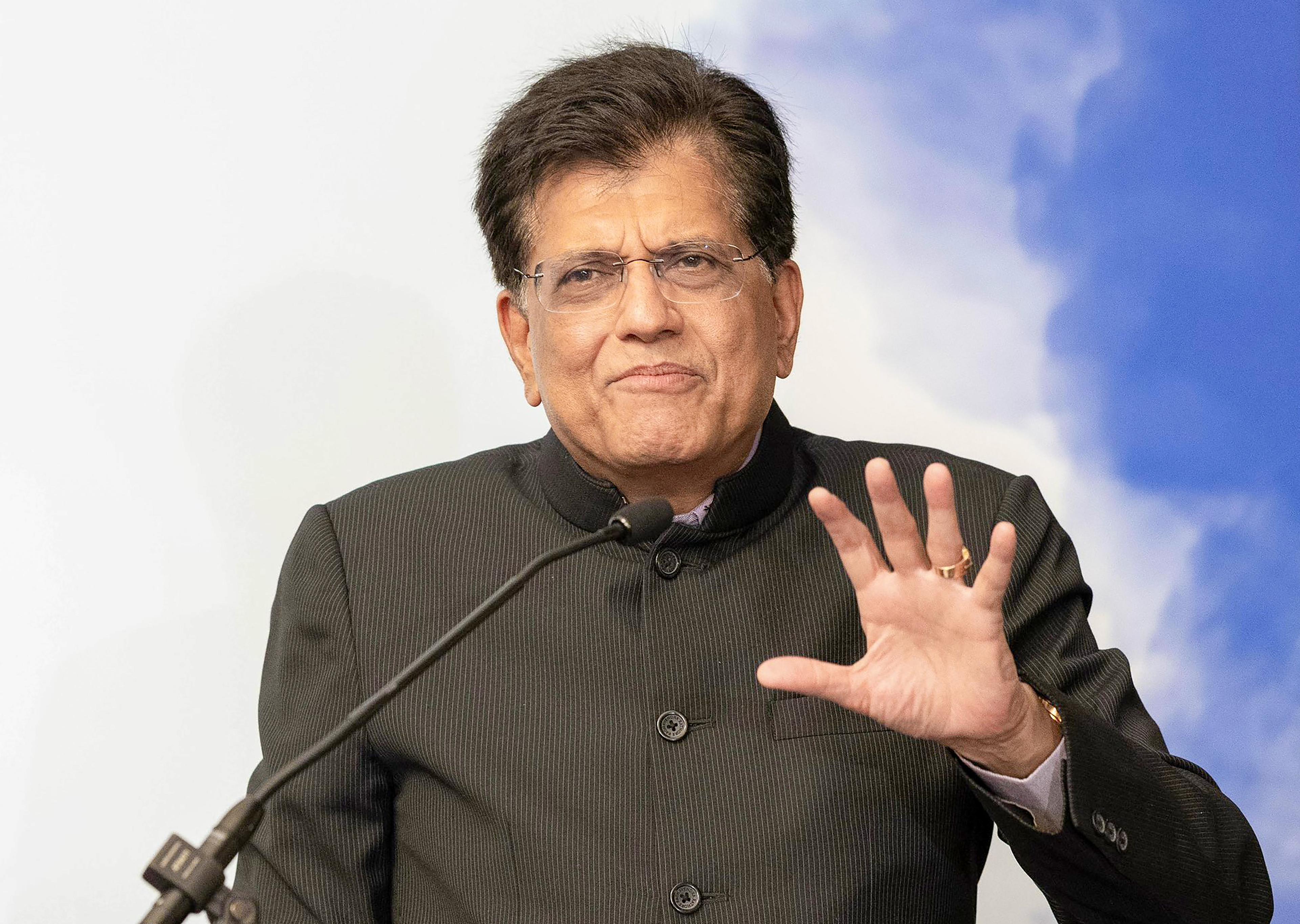 Piyush Goyal leaves for Switzerland and Sweden to bolster India’s trade ties
