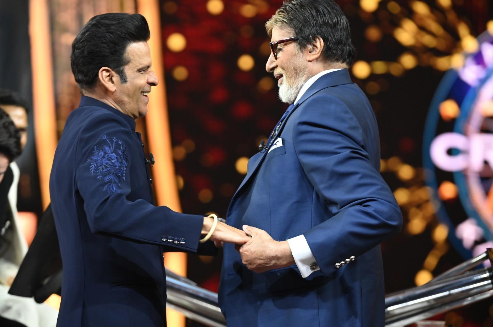 Manoj Bajpayee recalls his first meeting with Amitabh Bachchan 28 years ago: 'Time just stopped, my mind went blank'