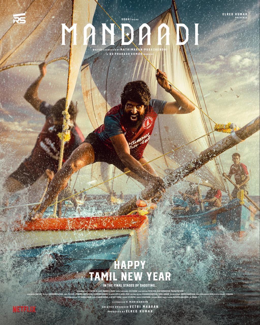 Soori drops update on upcoming film 'Mandaadi'!