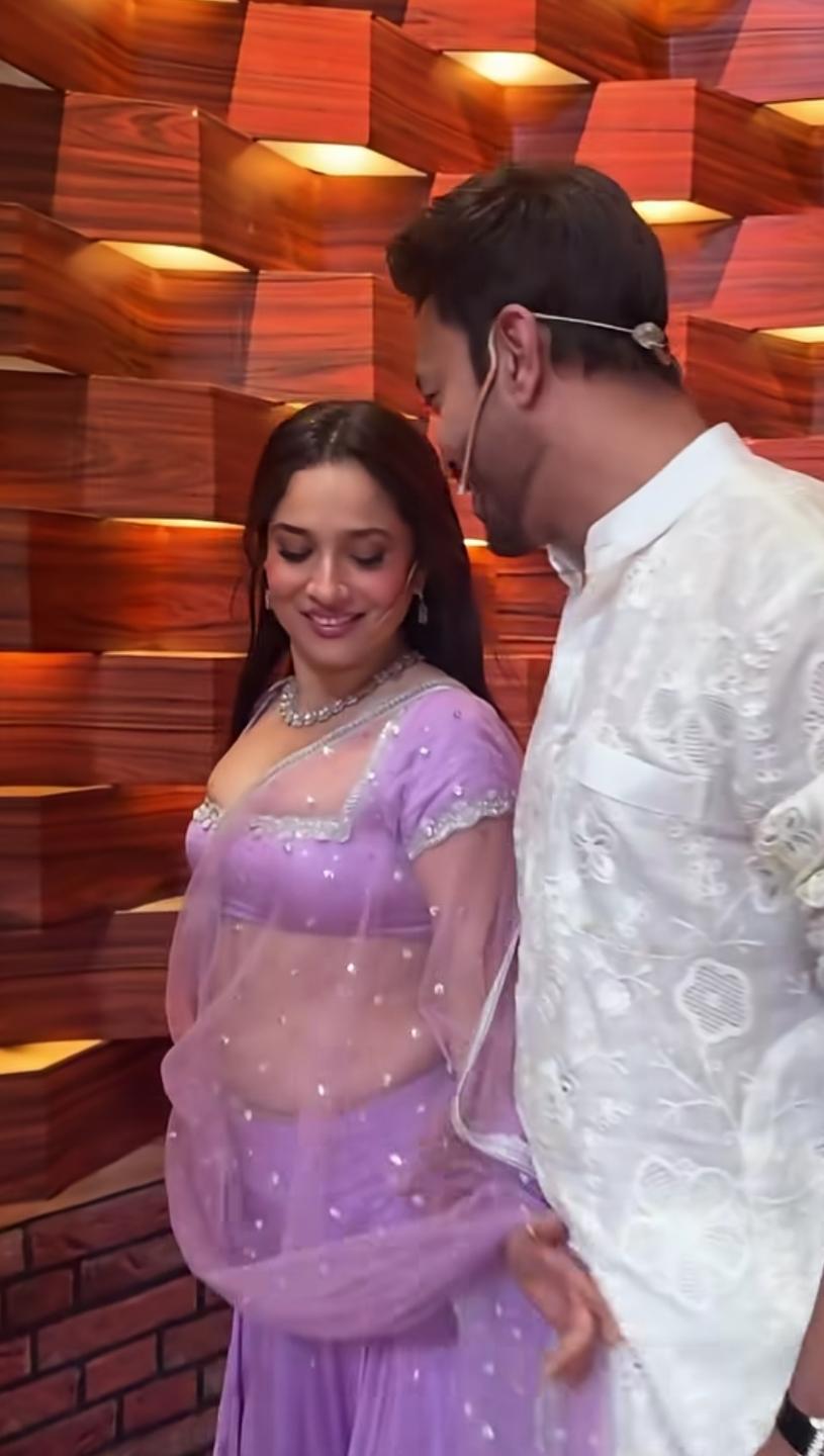 Ankita Lokhande, Vicky Jain re-create Aishwarya Rai, Salman Khan's ‘Chaand Chupa Baadal Mein’ moment