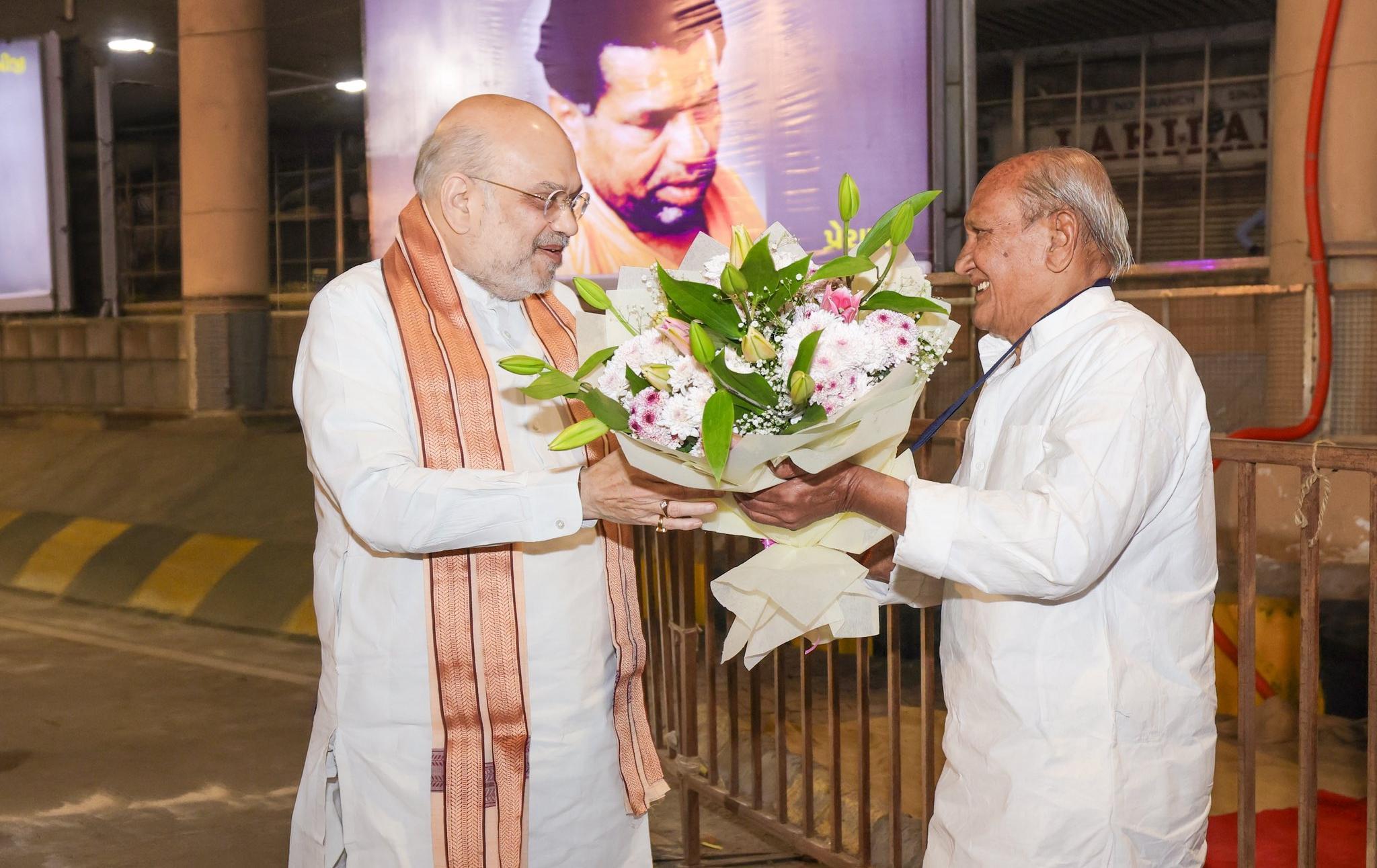 HM Amit Shah mourns death of Gujarat MLA Yogesh Patel