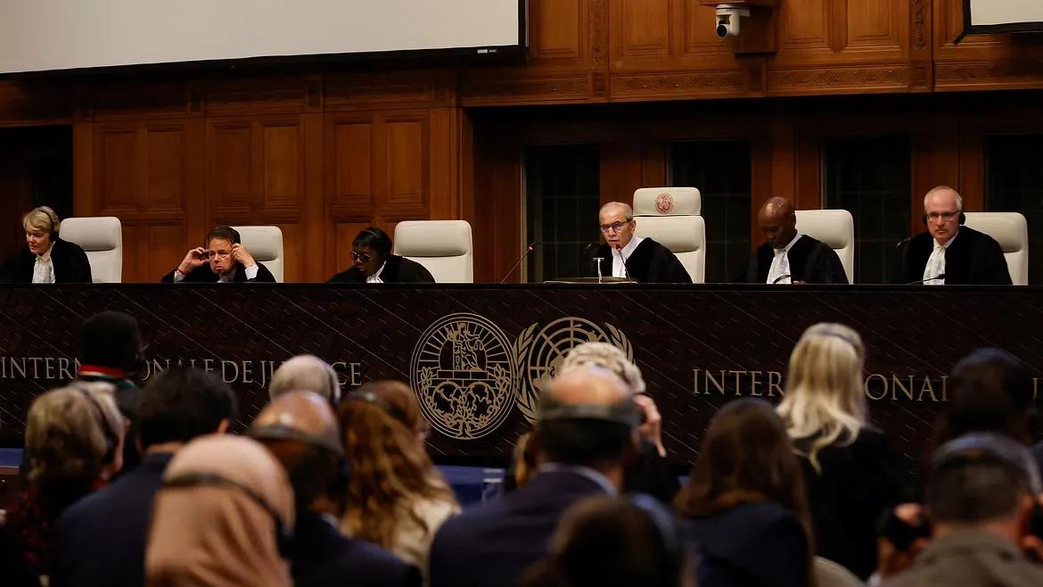 Judge Nawaf Salam, president of the ICJ