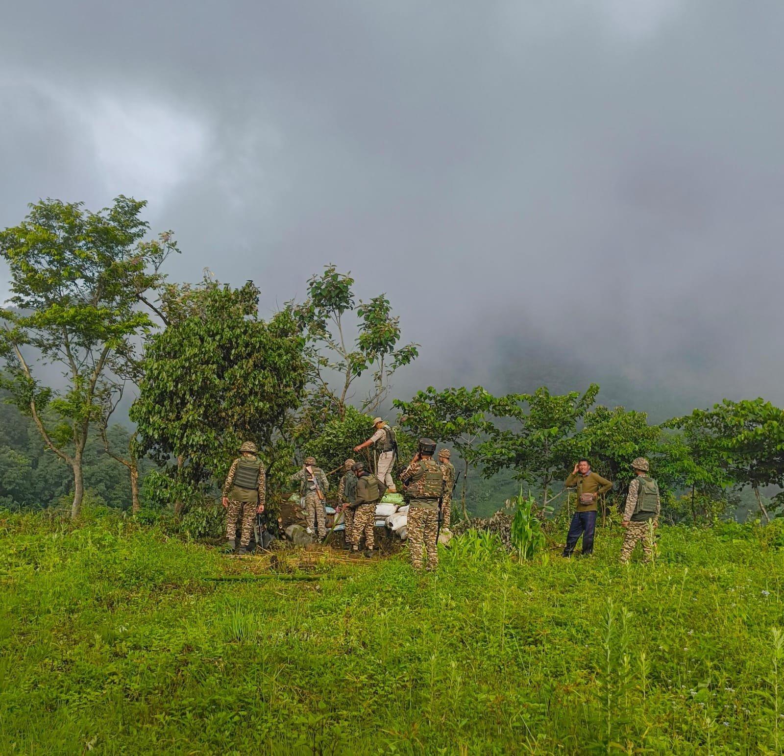 Three militants arrested, 26 illegal bunkers destroyed in Manipur
