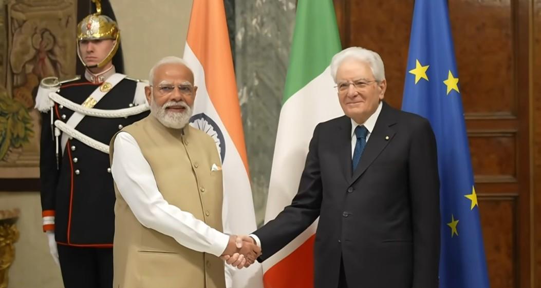 Rome: PM Modi and Italian President Mattarella reaffirm strong India-Italy partnership