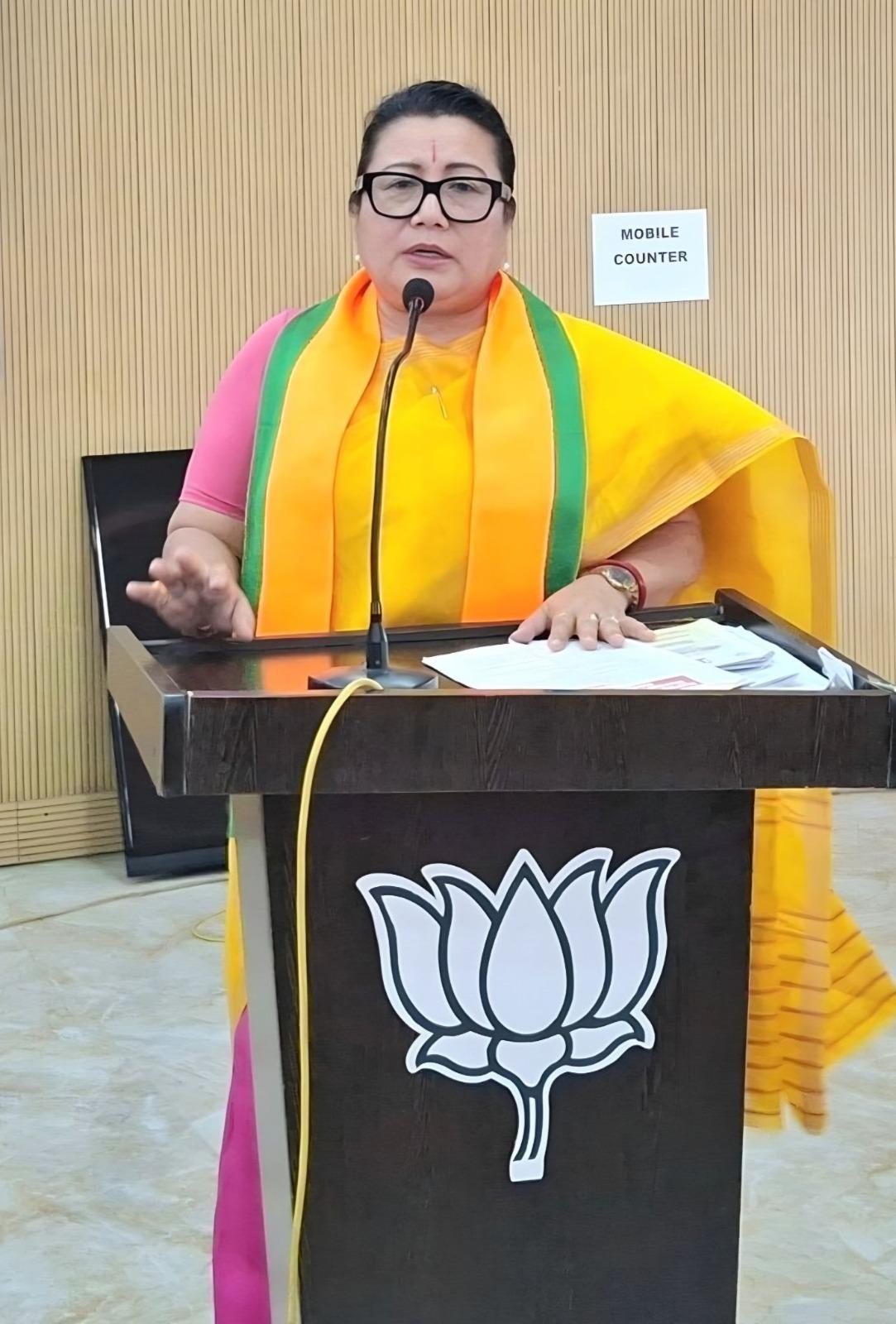 Sharda Devi’s RS nomination reflects BJP’s commitment to women’s empowerment: Manipur CM