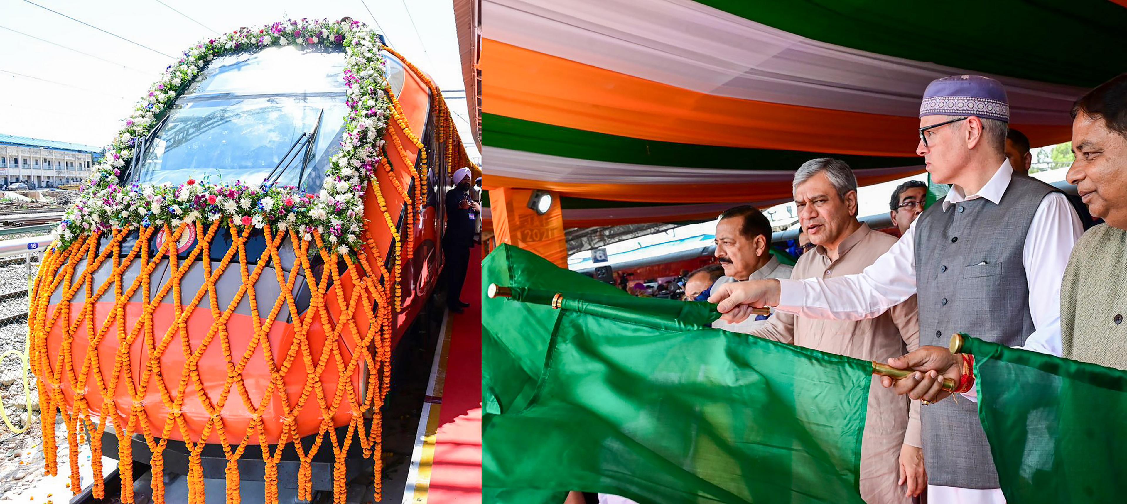 "Pilgrims, tourists to get seamless connectivity", Locals hail launch of Jammu-Srinagar Vande Bharat train