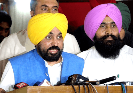 Punjab CM to meet President Murmu today over seven AAP RS MPs defection to BJP