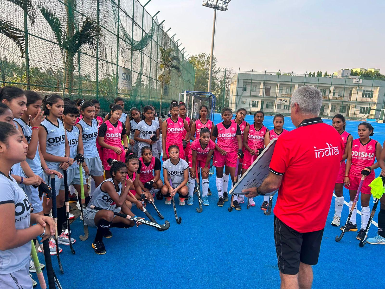 Junior women’s hockey team set for exposure tour of UK under new coach Tim White