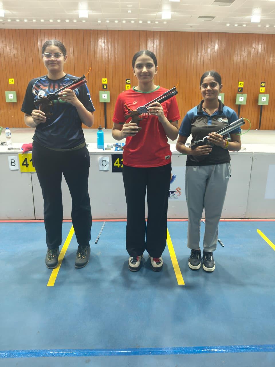 T4 National Shooting Selection Trials: Sarabjot, Lakshita, Akhil and Sakshi wins finals on busy day