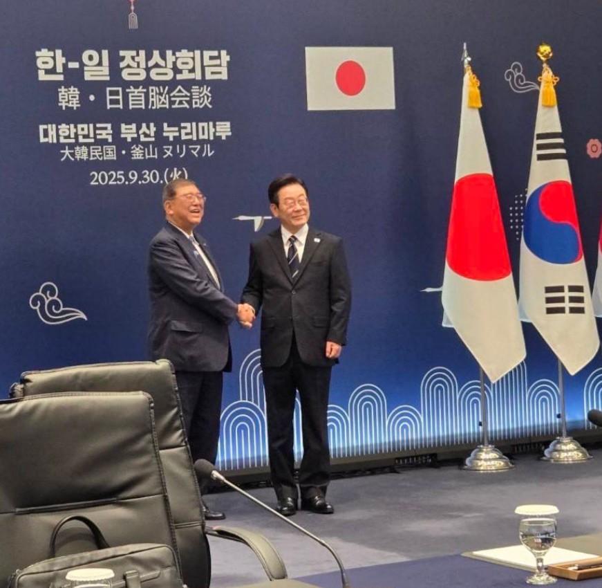 South Korean President Lee, Japan's Ishiba agree to cooperate on shared social challenges