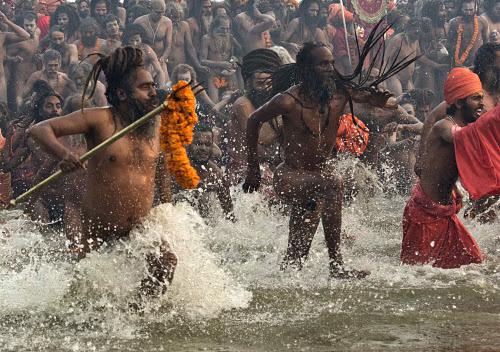 Historic First Holy Dip
