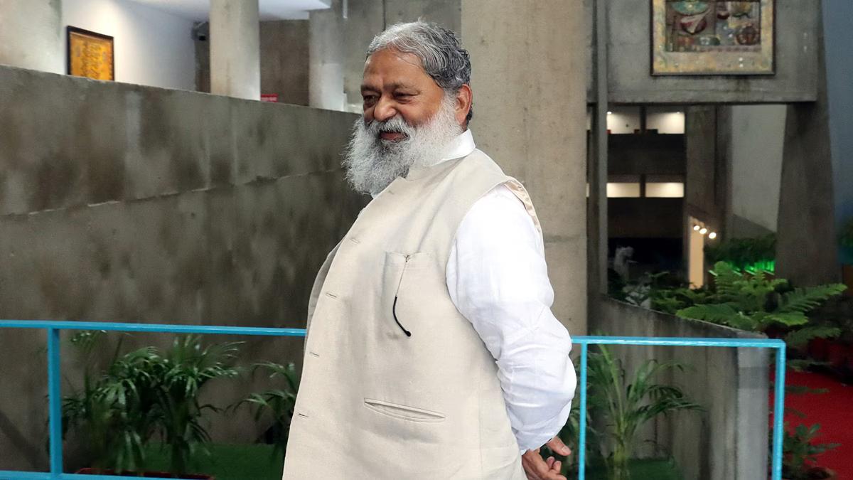 Haryana Minister Anil Vij