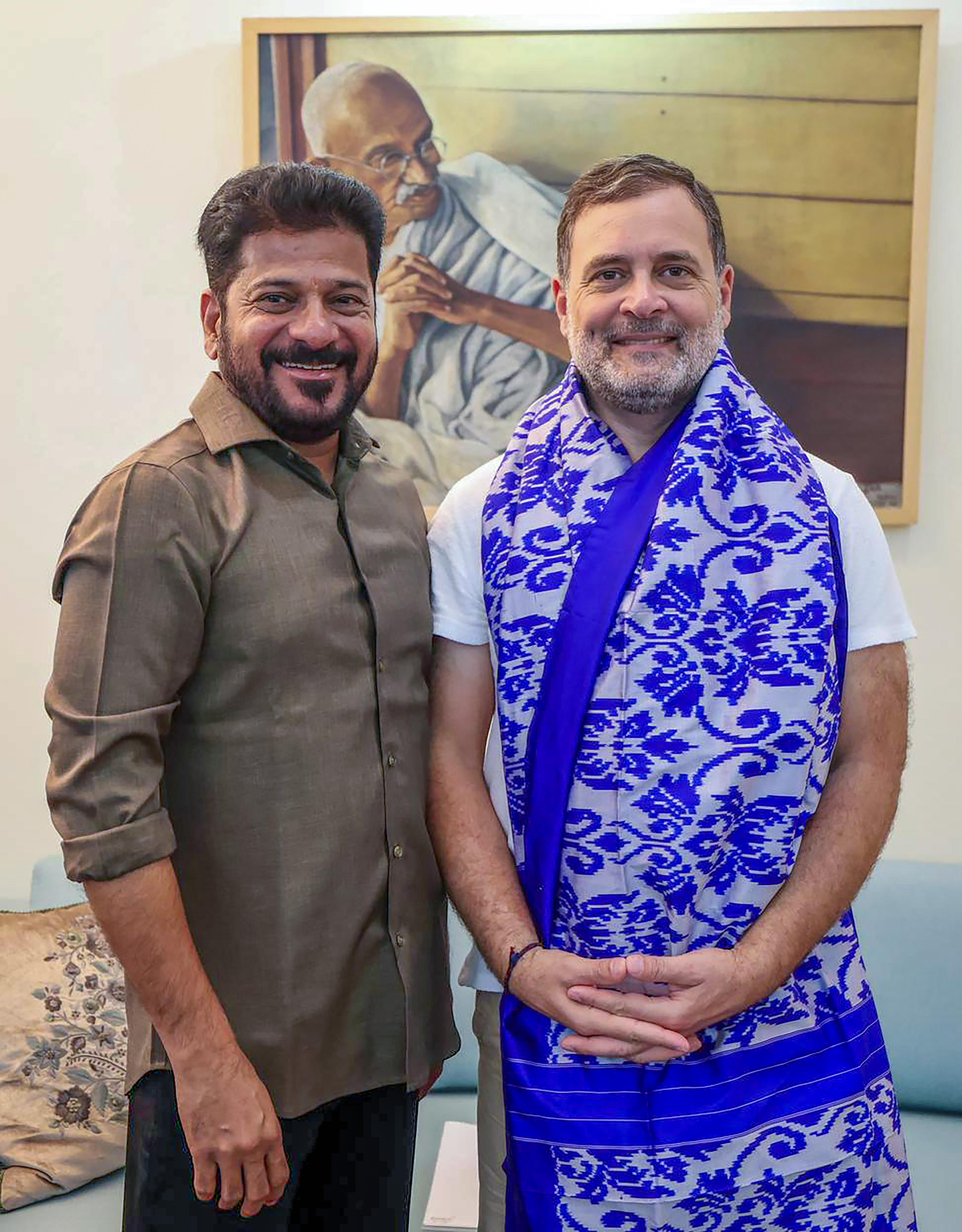 Telangana CM meets Rahul Gandhi amid row over rejection of Meenakshi Natarajan’s nomination