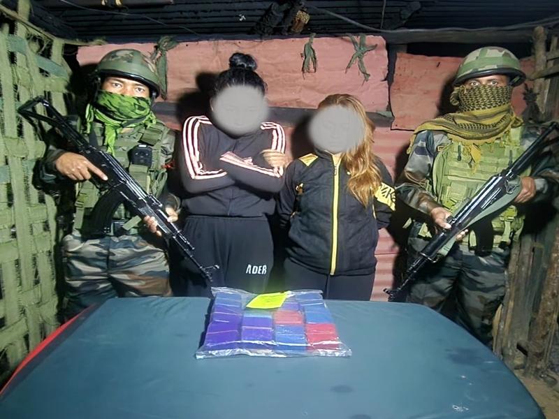 Assam Rifles seizes heroin valued at Rs 1.34 crore, arrests 3 alleged drug peddlers