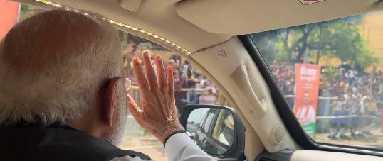 PM Modi shares glimpses of Asansol rally, says Bengal backs BJP’s development agenda