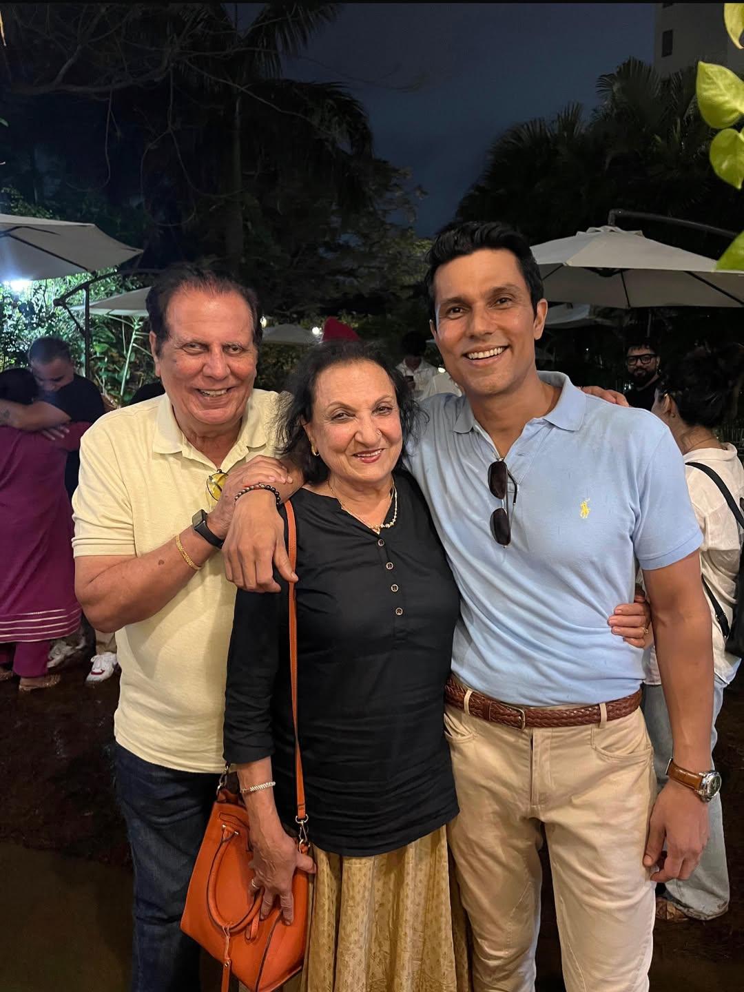 Randeep Hooda's anniversary wish for parents: If you had not got married there would be no me